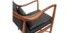 
Wooden Armchair with Armrests - Upholstered in Leather - Annua image 7