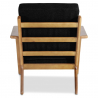 Buy FM350 Armchair - Cashmere Black 16772 home delivery