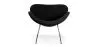 Designer Armchair with Footrest - Upholstered - Chunk image 7
