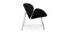Designer Armchair with Footrest - Upholstered - Chunk image 7