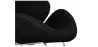 Designer Armchair with Footrest - Upholstered - Chunk image 7
