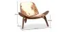 Design Armchair - Scandinavian Style - Upholstered in Pony - Lucy image 7