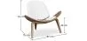 Design Armchair - Scandinavian Armchair - Upholstered in Leather - Lucy image 7