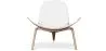 Design Armchair - Scandinavian Armchair - Upholstered in Leather - Lucy image 7