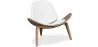 Design Armchair - Scandinavian Armchair - Upholstered in Leather - Lucy image 7