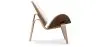 Design Armchair - Scandinavian Armchair - Upholstered in Leather - Lucy image 7
