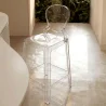 Bar Stool with Backrest - Transparent Design - 65cm - Victoria Queen image 7