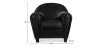 Armchair with Armrests - Upholstered in Leather - Club image 7