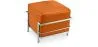  Square Footrest - Upholstered in Faux Leather - Kart image 7