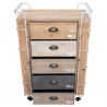 Buy Industrial wooden chest of drawers Natural wood 58845 at Privatefloor
