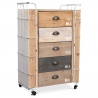 Buy Industrial wooden chest of drawers Natural wood 58845 in the Europe