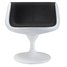 Buy Geneva Chair  - Fabric - White Shell Black 13158 - in the EU