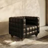 Armchair Upholstered in Vegan Leather Padded - Nubus image 7