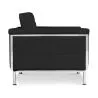 Armchair with armrests - Upholstered in leather - Town image 7