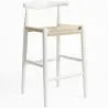 Boho Bali Design Bar Stool - Wood - 75cm - Elb image 7