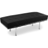 Buy Town Bench (2 seats) - Faux Leather Black 13219 - prices