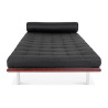 Buy Bed - Designer Divan - Leather Upholstered - Town Black 13229 - in the EU