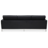 Buy Design Sofa - (3 seats) - Premium Leather Black 13247 at Privatefloor