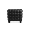 Buy Design Sofa from the Nubus Suite (3 seats) - Faux Leather Black 13255 at Privatefloor