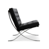 Buy Town Sofa (3 seats) - Premium Leather Black 13266 at Privatefloor