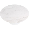 Buy Dining Table Round - 110cm - Marble - Tulip Marble 13302 at Privatefloor