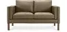 Polyurethane Leather Upholstered Sofa - 2 Seater - Mordecai image 7