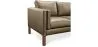 Polyurethane Leather Upholstered Sofa - 2 Seater - Mordecai image 7