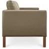 Polyurethane Leather Upholstered Sofa - 2 Seater - Mordecai image 7