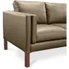 Polyurethane Leather Upholstered Sofa - 2 Seater - Mordecai image 7