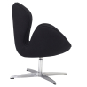 Buy Armchair with armrests - Fabric upholstery - Svin Black 13662 at Privatefloor