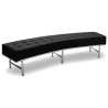 Buy Karlo Sofa Bench - Faux Leather Black 13700 - prices