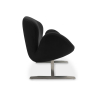 Buy Svin  Sofa (2 seats) - Fabric Black 13911 at Privatefloor