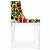 Dining Chair - Transparent Legs - Patterned Design - Miss Style image 7