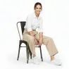 Steel Dining Chair - Industrial Design - New Edition - Stylix image 7