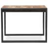 Buy Onawa vintage industrial style small coffee table Natural wood 58461 Home delivery