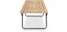 Nordic Style Wooden Bench (180cm) - Yean image 7