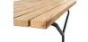Nordic Style Wooden Bench (180cm) - Yean image 7