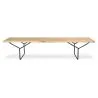 Nordic Style Wooden Bench (180cm) - Yean image 7