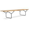 Buy Nordic Style Wooden Bench (180cm) - Yean Natural wood 14640 at Privatefloor
