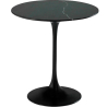Buy Round Side Table - Marble - Tulip Black 15420 - in the EU