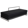 Buy Bench upholstered in faux leather - Dayved Black 15430 - prices