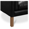 Buy Mattathais Design Living room Armchair  - Premium Leather Black 15447 with a guarantee