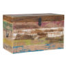 Buy Vintage Recycled wooden trunk -  Seaside Multicolour 58498 home delivery