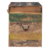 Buy Vintage Recycled wooden trunk -  Seaside Multicolour 58498 at Privatefloor