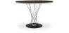 Dining Table Round Wooden with Steel Legs - Hoffman image 7