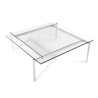 Buy BY61 Coffee table - Square - 12mm Glass Steel 16319 in the Europe