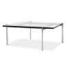 Buy BY61 Coffee table - Square - 12mm Glass Steel 16319 - prices