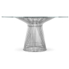 Buy Round Dining Table - Glass and Metal - Barrel Steel 16326 - in the EU