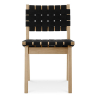 Buy Wooden and Fabric Dining Chair - Sinny Black 16457 - in the EU