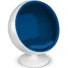 Design Ball Armchair - Upholstered in Fabric - Batton image 7